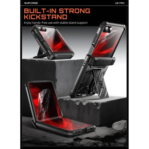 Samsung Galaxy Z Flip 8 Supcase Unicorn Beetle Pro fekete tok - 5