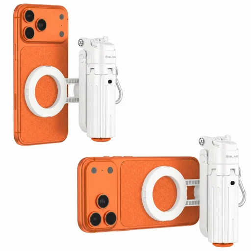 Blavec Selfie Stick Aluminium Coco PRO Mini P-01 Magsafe Auto pop quadripod + távirányító + tartó 0,48 méter (SSCPMP01-MQHW048) fehér Selfie bot - 3
