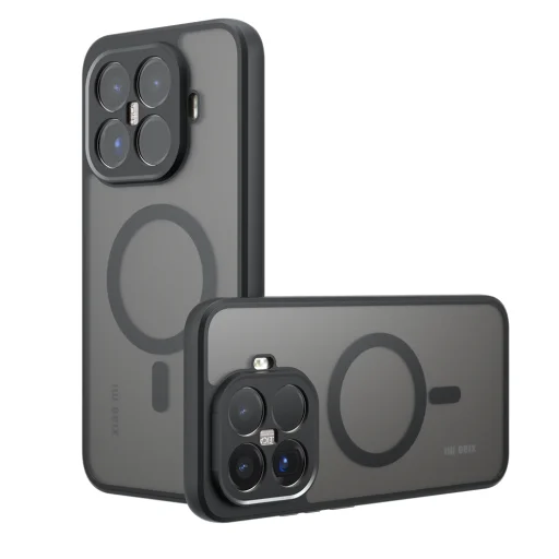 Xiaomi 17T Átlátszó fekete Techsuit PureFrost MagSafe tok - 1