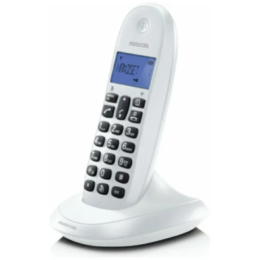 Motorola C1001CB+ bezdrôtový pevný telefón biely - 2