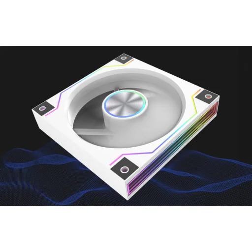 DarkFlash DM20 LINE biely počítačový chladiaci ventilátor - 9