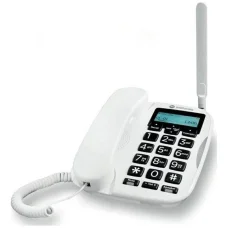 Motorola FW500L 4G stolový telefón biely