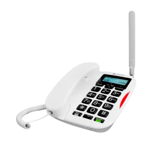 Motorola FW500L 4G stolový telefón biely - 2