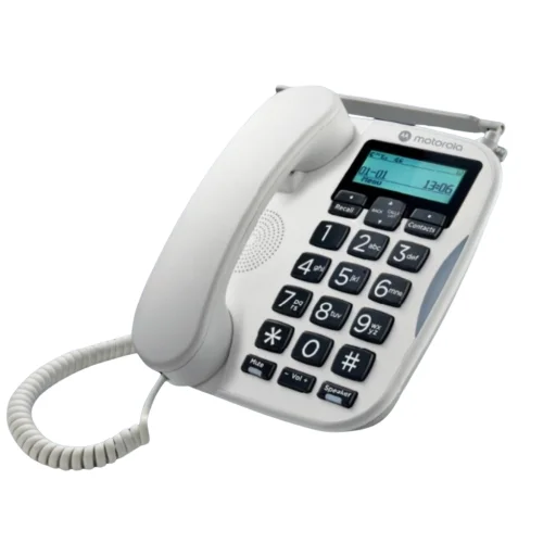 Motorola FW500L 4G stolový telefón biely - 4