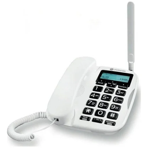 Motorola FW500L 4G stolový telefón biely - 1