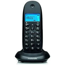 Motorola C1001CB+ bezdrôtový telefón pre pevnú linku, čierny