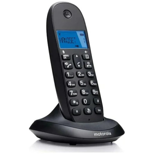 Motorola C1001CB+ bezdrôtový telefón pre pevnú linku, čierny - 2