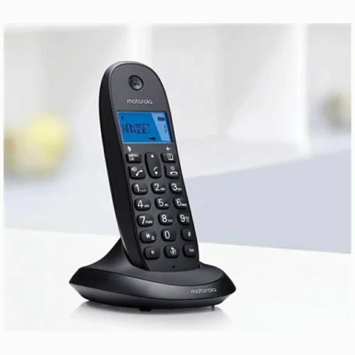 Motorola C1001CB+ bezdrôtový telefón pre pevnú linku, čierny - 5
