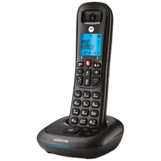 Motorola CD4001 bezdrôtový pevný telefón, čierny - 2