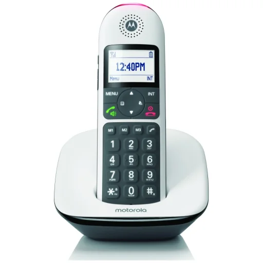 Motorola CD5001 bezdrôtový telefón pre pevnú linku biely - 2