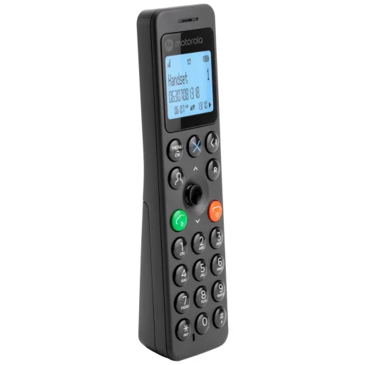 Motorola DOT201 čierny bezdrôtový stolný telefón - 3