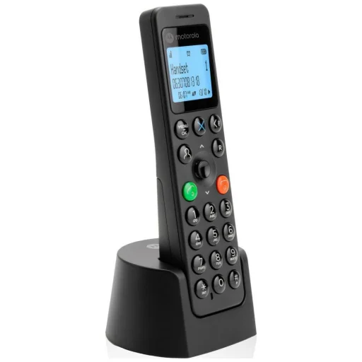 Motorola DOT201 čierny bezdrôtový stolný telefón - 1