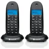 Motorola C1002CB+ súprava bezdrôtových telefónov, 2 ks, čierna thumbnail