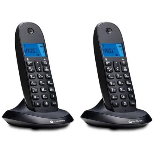 Motorola C1002CB+ súprava bezdrôtových telefónov, 2 ks, čierna - 2