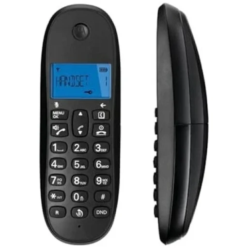 Motorola C1002CB+ súprava bezdrôtových telefónov, 2 ks, čierna - 3