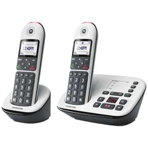 Motorola CD5012 súprava bezdrôtových telefónov 2 ks biela - 1
