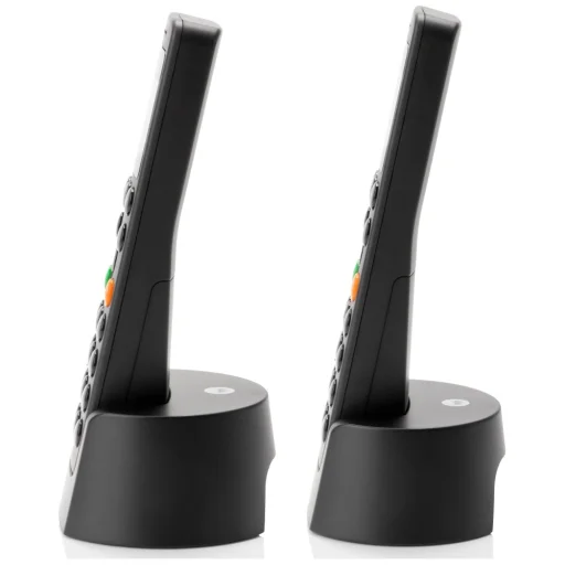 Motorola DOT202 bezdrôtový stolný telefón, duo balenie, čierny, 2 ks - 5
