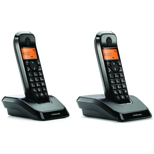 Motorola S1202 súprava bezdrôtových telefónov 2 ks, čierna - 2