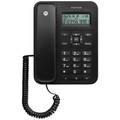 Motorola CT202 káblový telefón čierny - 1