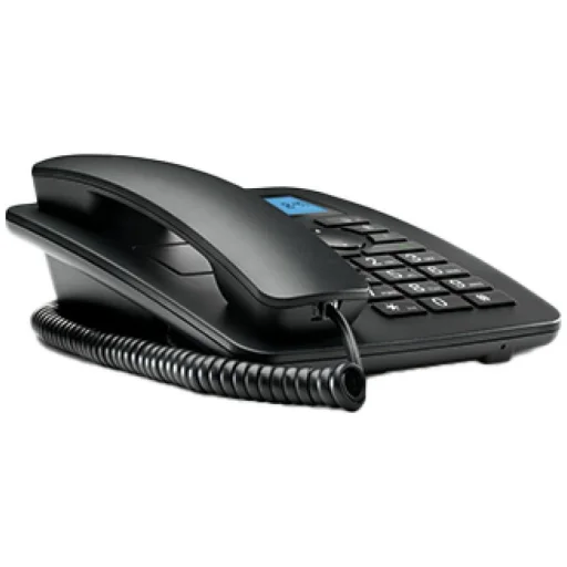Motorola C4201 káblový + bezdrôtový stolový telefónny set čierny 2 ks - 6