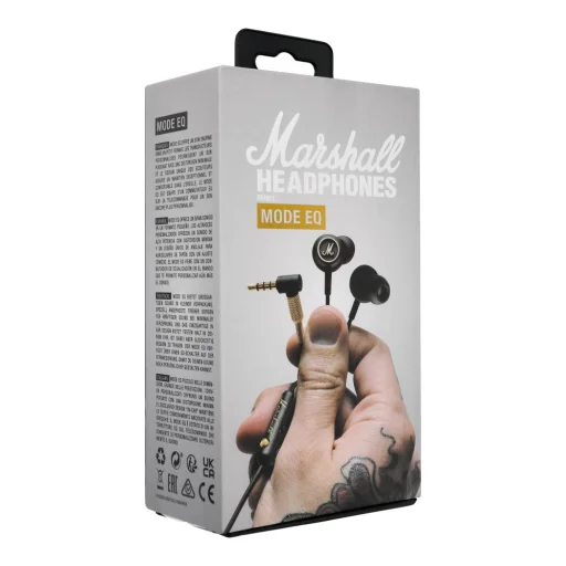 Marshall Mode EQ, čierne slúchadlá 3,5 mm jack - 2