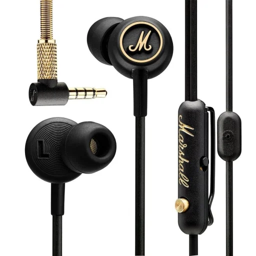 Marshall Mode EQ, čierne slúchadlá 3,5 mm jack - 1