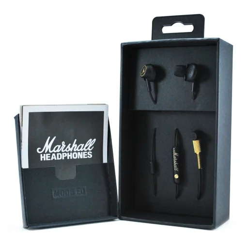 Marshall Mode EQ, čierne slúchadlá 3,5 mm jack - 2