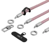Tech-Protect C10S Rope Crossbody & Wrist púdrová ružová/titánová thumbnail