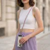 Tech-Protect C10S Rope Crossbody & Wrist púdrová ružová/titánová thumbnail
