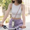 Tech-Protect C10S Rope Crossbody & Wrist púdrová ružová/titánová thumbnail