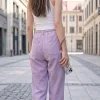Tech-Protect C10S Rope Crossbody & Wrist púdrová ružová/titánová thumbnail