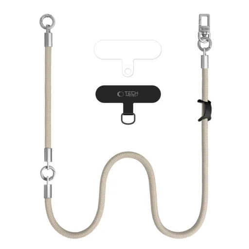 Tech-Protect C10S Rope Crossbody & Wrist púštna béžová/titán - 2