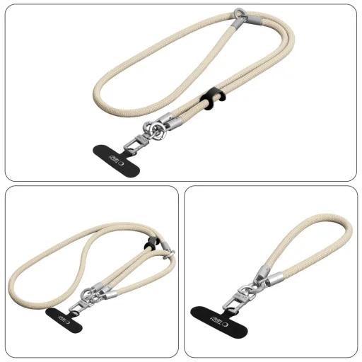 Tech-Protect C10S Rope Crossbody & Wrist púštna béžová/titán - 4