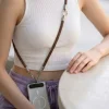 Tech-Protect C10S Rope Crossbody a pútko na zápästie orechovo hnedá / titán thumbnail