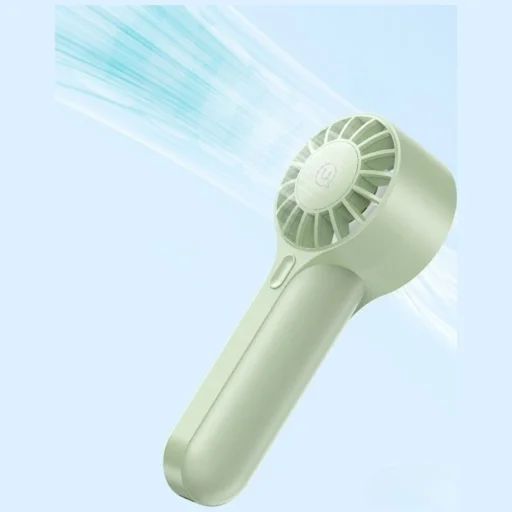 USAMS Mini ZB288 1200mAh zelený ručný ventilátor - 7