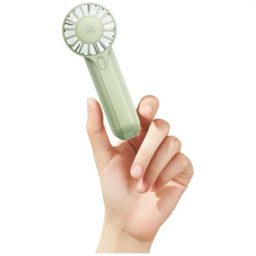 USAMS Mini ZB288 1200mAh zelený ručný ventilátor - 3