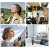 USAMS Ice-Cooling digitálny vysokorýchlostný ventilátor 2000mAh čierny thumbnail
