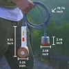 RoosCamp ROOSOS2500 RoosShower akkus kemping zuhany, 2l/perc, 90 perc üzemidő, LED világítás, beépített akkumulátor thumbnail