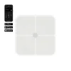 AENO ABS0001S BS1S okos testmérleg, 15 féle mérőszám, LED kijelző, 180 kg-ig terhelhető, AENO app, 10+1 profil, ITO üveg thumbnail