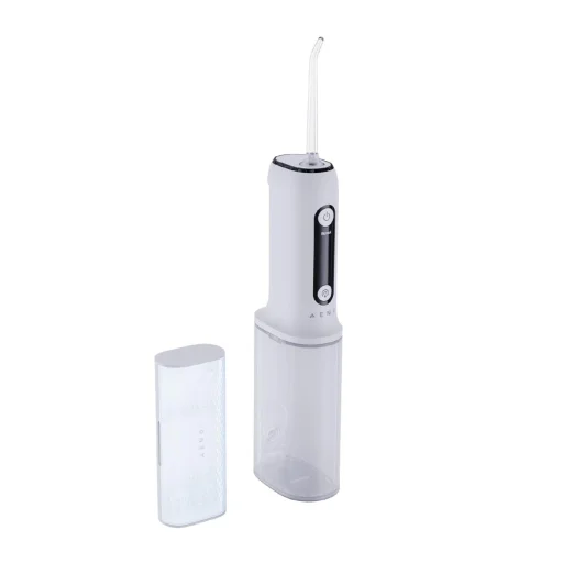 AENO ADI0001 DI1 szájzuhany, akkumulátoros, 4 tisztítási mód, 200ml-es víztartály, memória, LED kijelző, IPX7 - 5