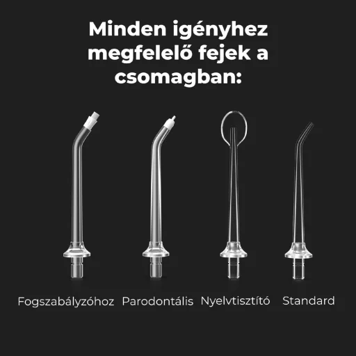 AENO ADI0001 DI1 szájzuhany, akkumulátoros, 4 tisztítási mód, 200ml-es víztartály, memória, LED kijelző, IPX7 - 13
