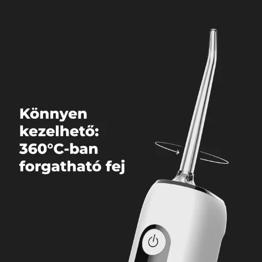 AENO ADI0001 DI1 szájzuhany, akkumulátoros, 4 tisztítási mód, 200ml-es víztartály, memória, LED kijelző, IPX7 - 16