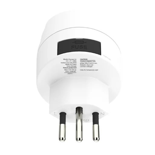 SKROSS 1.500230C-E cestovný adaptér, "Europe to UK", max. 1750 W, 7 A - 5