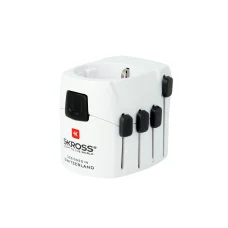 SKROSS 1.103145 PRO cestovný adaptér, max. 1575 W, 6,3 A, uzemnený