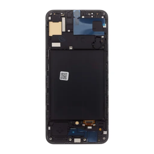 LCD displej + Dotyková plocha + Predný rám Samsung A505 Galaxy A50 Čierny TFT - 2