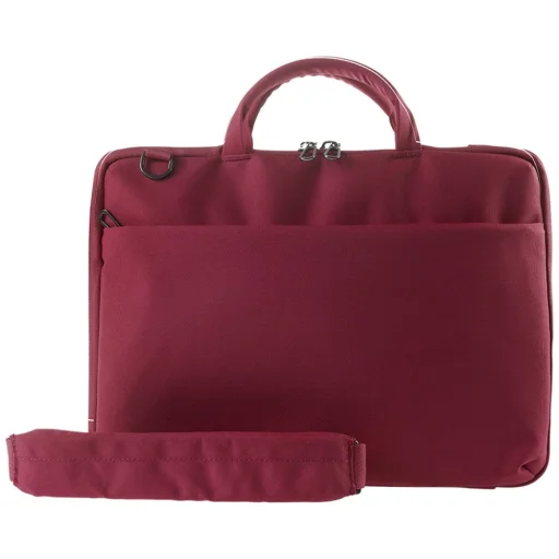 Tucano Darkolor Slim taška na notebook 13"/14" červená - 4