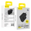 Blavec sieťová nabíjačka BC-11 GaN - USB + 2xType C - QC PD 65W 3A (TCBC11G-U2CB653A) čierna thumbnail