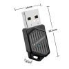 Wozinsky kétsávos USB Wi‑Fi 6 adapter Bluetooth 5.4-gyel - fekete thumbnail