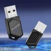 Wozinsky kétsávos USB Wi‑Fi 6 adapter Bluetooth 5.4-gyel - fekete thumbnail