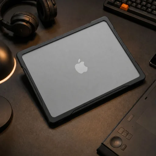 Apple MacBook Pro 16 (2021-2026) Tech-Protect Velar puzdro čierne/matné priehľadné - 8